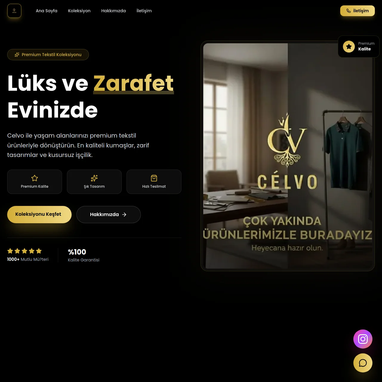CÉLVO - Dijital Website Web Tasarım